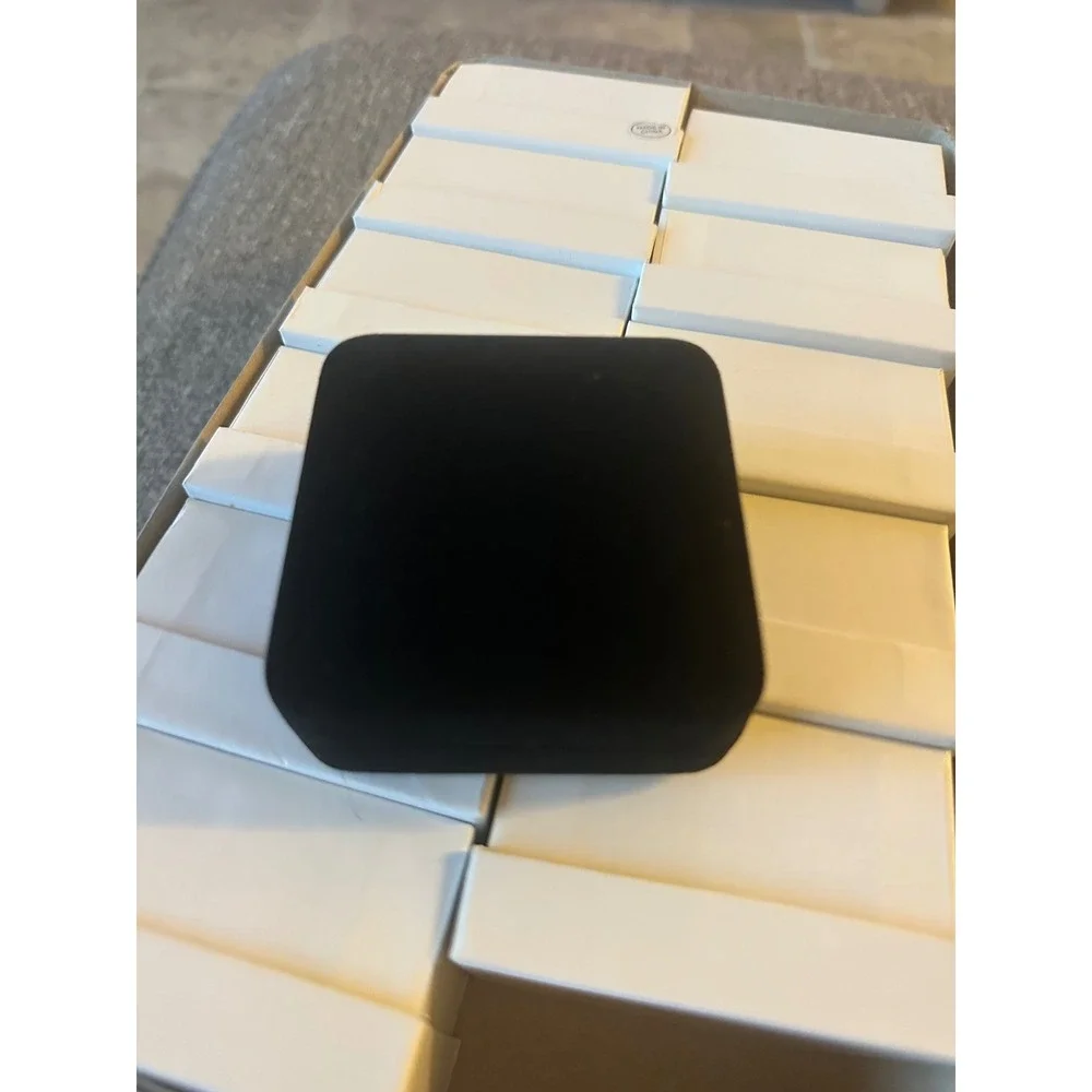 ULine Black Velvet Jewelry necklace Box with‎ White Outer Box Lot of 12 NIB